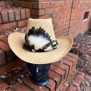 Vintage Western Cowboy Hat with Box